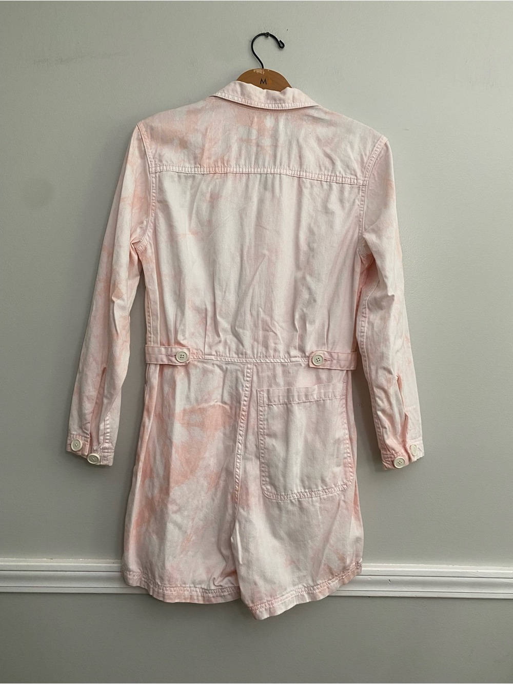 Lucky Brand Cotton‎ Pink and White Romper - S - Picture 2 of 4
